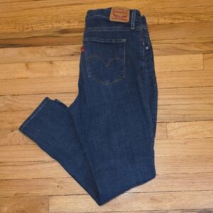 Levi's Women's Dark Blue Skinny Jeans